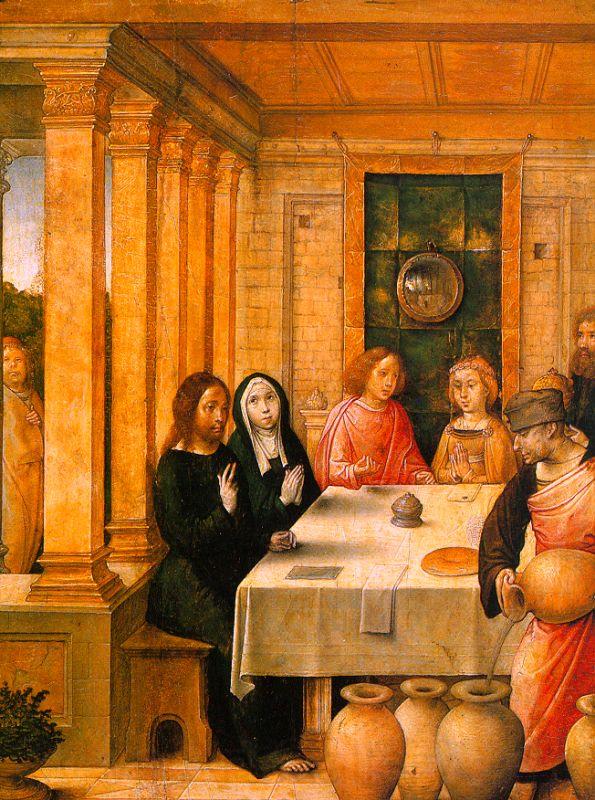 Juan de Flandes The Marriage Feast at Cana 2 Germany oil painting art